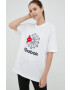 Reebok Classic Tricou din bumbac HD4015 culoarea alb cu imprimeu - Pled.ro