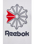 Reebok Classic Tricou din bumbac HD4015 culoarea alb cu imprimeu - Pled.ro