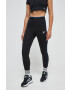 Reebok colanti femei culoarea negru neted - Pled.ro