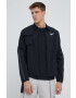 Reebok jacheta de antrenament Meet You There culoarea negru de tranzitie oversize - Pled.ro