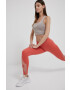 Reebok leggins de antrenament culoarea albastru marin modelator - Pled.ro