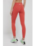 Reebok leggins de antrenament HB1037 femei culoarea portocaliu neted - Pled.ro