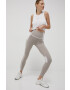 Reebok leggins de antrenament H54191 femei culoarea gri modelator - Pled.ro