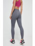 Reebok leggins de antrenament Lux Collection culoarea gri neted - Pled.ro