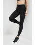 Reebok leggins sport Identity femei culoarea negru neted - Pled.ro