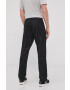 Reebok Pantaloni FP9120 bărbați culoarea negru material neted - Pled.ro