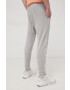 Reebok pantaloni HA9021 barbati culoarea gri melanj - Pled.ro