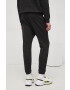 Reebok pantaloni HA1070 barbati culoarea negru neted - Pled.ro