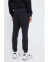 Reebok pantaloni barbati culoarea negru neted - Pled.ro