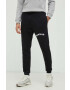 Reebok pantaloni de trening culoarea negru cu imprimeu - Pled.ro