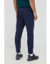 Reebok pantaloni de trening culoarea albastru marin neted - Pled.ro