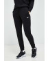 Reebok pantaloni de trening culoarea negru neted - Pled.ro