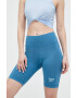 Reebok pantaloni scurti Identity femei neted high waist - Pled.ro