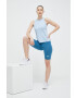 Reebok pantaloni scurti Identity femei neted high waist - Pled.ro