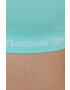 Reebok sutien F9776 culoarea turcoaz neted - Pled.ro