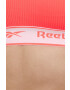 Reebok sutien sport U4.F9647 culoarea rosu neted - Pled.ro