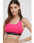 Reebok sutien sport U4.F9687 culoarea roz neted - Pled.ro