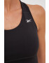 Reebok sutien sport Running Essentials culoarea negru neted - Pled.ro