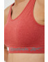 Reebok sutien sport culoarea portocaliu neted - Pled.ro