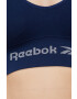 Reebok sutien sport F9782 culoarea albastru marin neted - Pled.ro