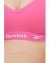 Reebok sutien sport F9793 culoarea roz neted - Pled.ro