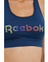 Reebok sutien sport Gina culoarea turcoaz modelator - Pled.ro