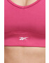 Reebok sutien sport Identity Training culoarea roz neted - Pled.ro