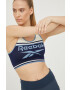 Reebok sutien sport Kerys culoarea albastru marin modelator - Pled.ro