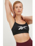 Reebok sutien sport Lux culoarea negru - Pled.ro