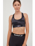 Reebok sutien sport Lux culoarea gri modelator - Pled.ro