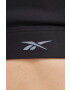 Reebok sutien sport Lux culoarea negru neted - Pled.ro