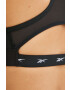 Reebok sutien sport Lux Vector culoarea negru - Pled.ro