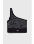 Reebok sutien sport Modern Safari culoarea negru modelator - Pled.ro