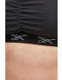 Reebok sutien sport pentru alăptare MATERNITY culoarea negru neted - Pled.ro