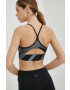 Reebok sutien sport Workout Ready culoarea negru modelator - Pled.ro