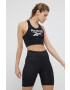 Reebok top de antrenament GL2544 culoarea negru neted - Pled.ro