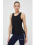 Reebok top de antrenament Activchill+DreamBlend culoarea negru - Pled.ro