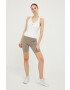 Reebok top de antrenament Workout Ready culoarea alb - Pled.ro