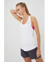 Reebok top de antrenament Workout Ready culoarea alb - Pled.ro