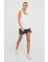 Reebok top de antrenament Workout Ready culoarea alb - Pled.ro