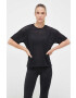 Reebok tricou de antrenament Perforated culoarea negru - Pled.ro