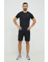 Reebok tricou de antrenament Tech culoarea negru neted - Pled.ro