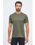 Reebok tricou de antrenament Tech culoarea verde neted - Pled.ro