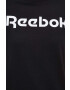 Reebok tricou din bumbac culoarea negru - Pled.ro