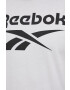 Reebok tricou din bumbac culoarea verde cu imprimeu - Pled.ro