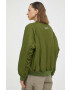 Resume Résumé geaca bomber femei culoarea verde de iarna oversize - Pled.ro