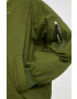 Resume Résumé geaca bomber femei culoarea verde de iarna oversize - Pled.ro