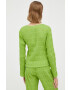 Resume Résumé longsleeve femei culoarea verde - Pled.ro