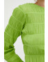 Resume Résumé longsleeve femei culoarea verde - Pled.ro