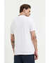 Rip Curl tricou din bumbac culoarea alb cu imprimeu - Pled.ro